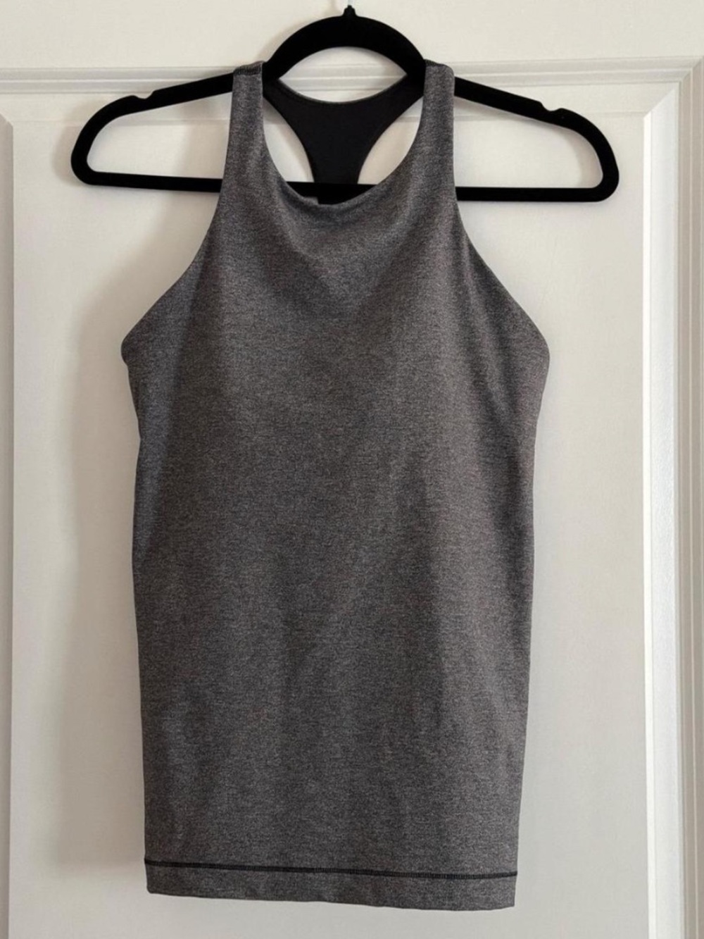 Lululemon Heather Training Tank Top With Built In Bra Racerback - Picture 5 of 11